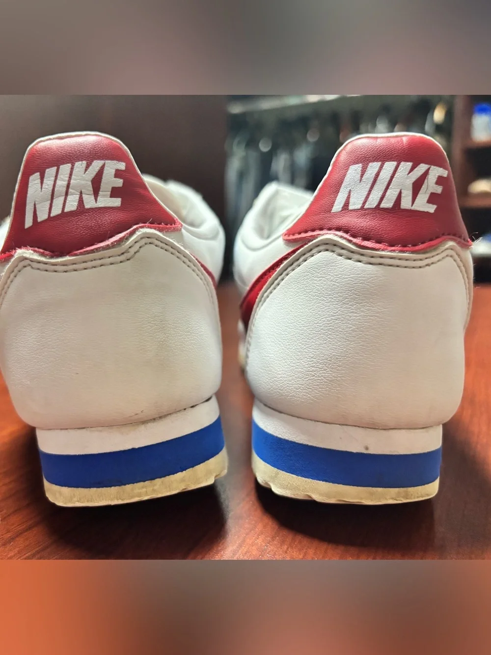 Nike Classic Cortez Leather “Forrest Gump” varsity retro low-top sneaker - 2018